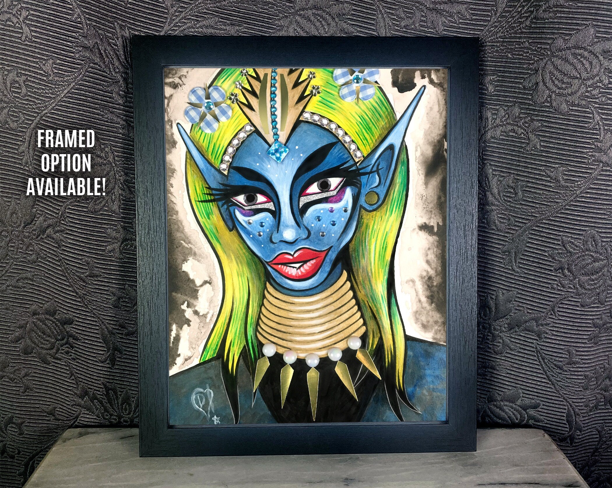 Portrait of Maxi Glamour - Fine Art Print