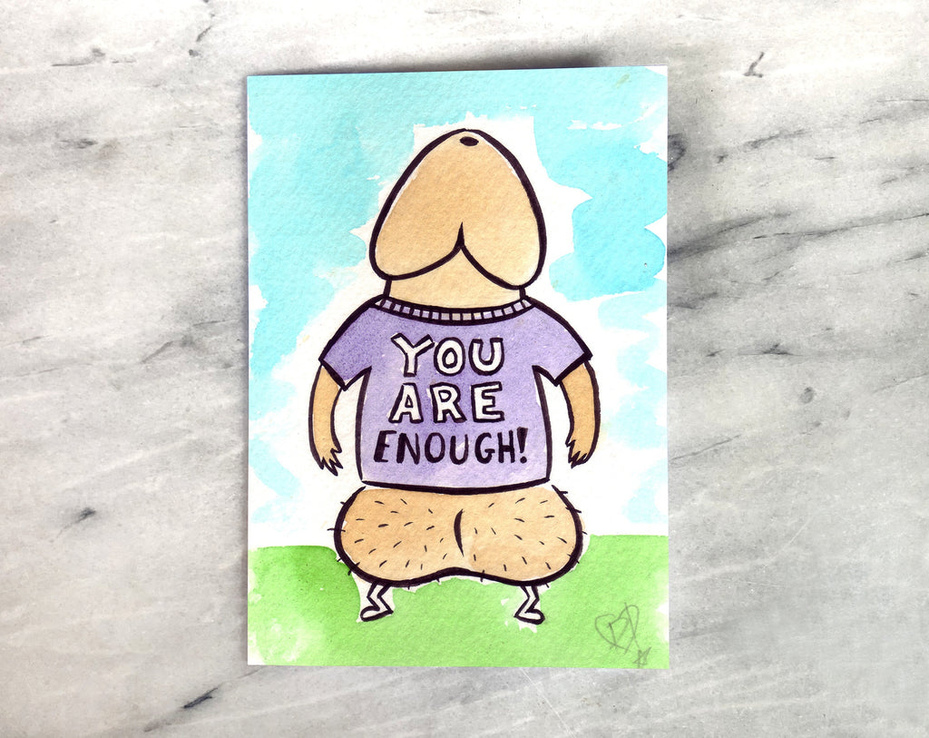 You Are Enough Greeting Card