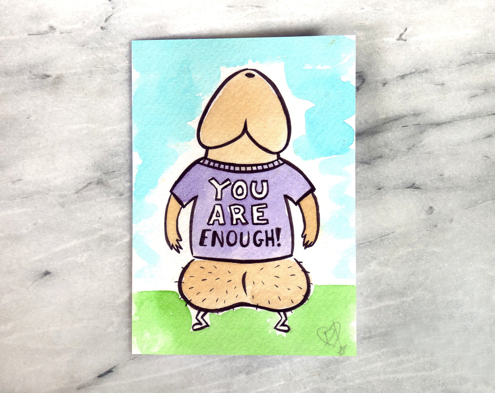 You Are Enough Greeting Card