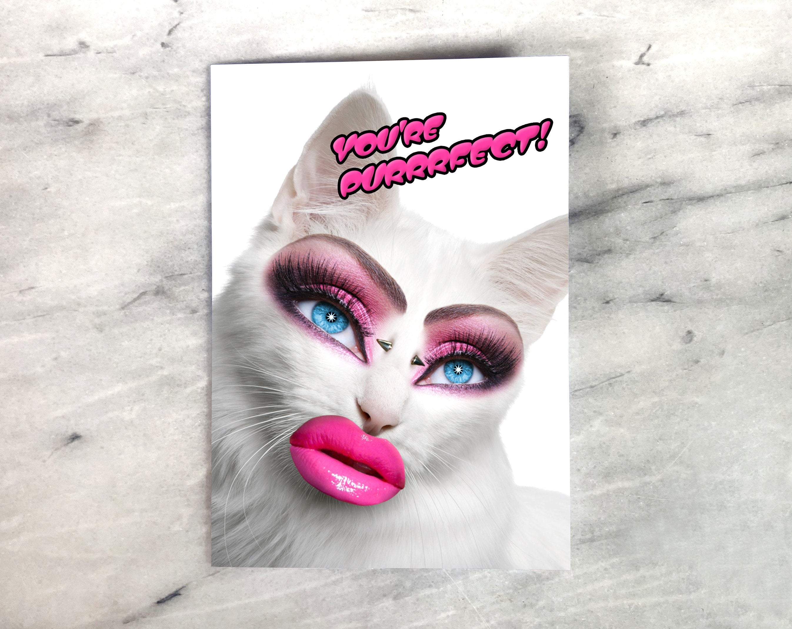 You're Purrrfect Greeting Card