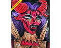 Disasterina Tiefling - Fine Art Print by Disasterina