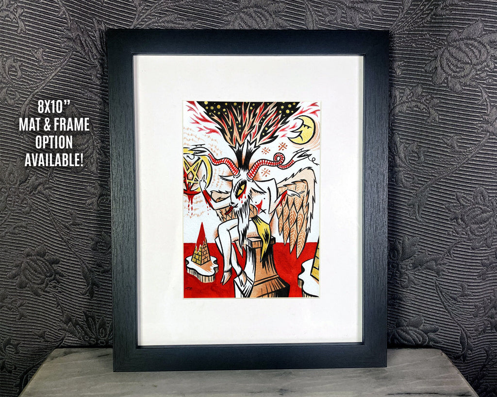 Goats Over It - Art Print from Shadowpuffs