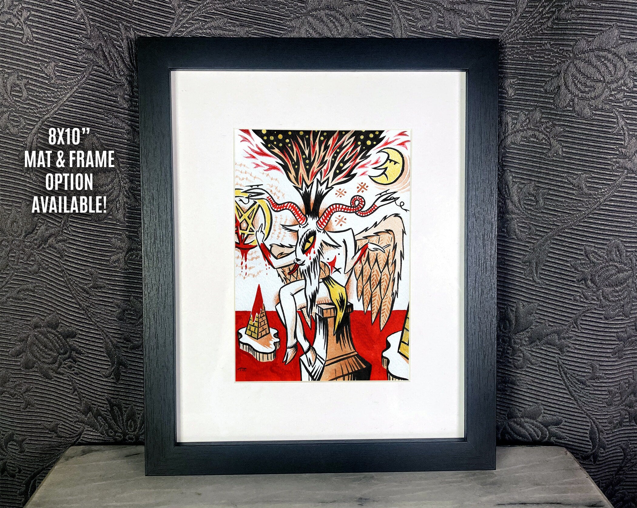 Goats Over It - Art Print from Shadowpuffs