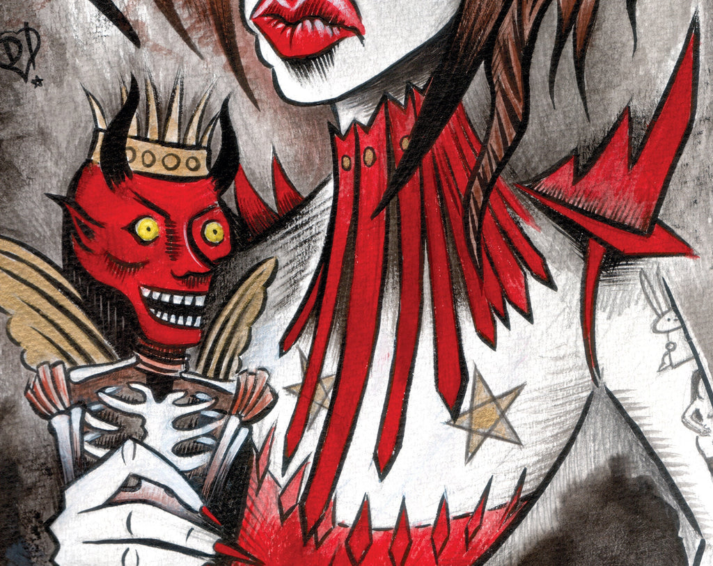 Demonic Disasterina Digital Print