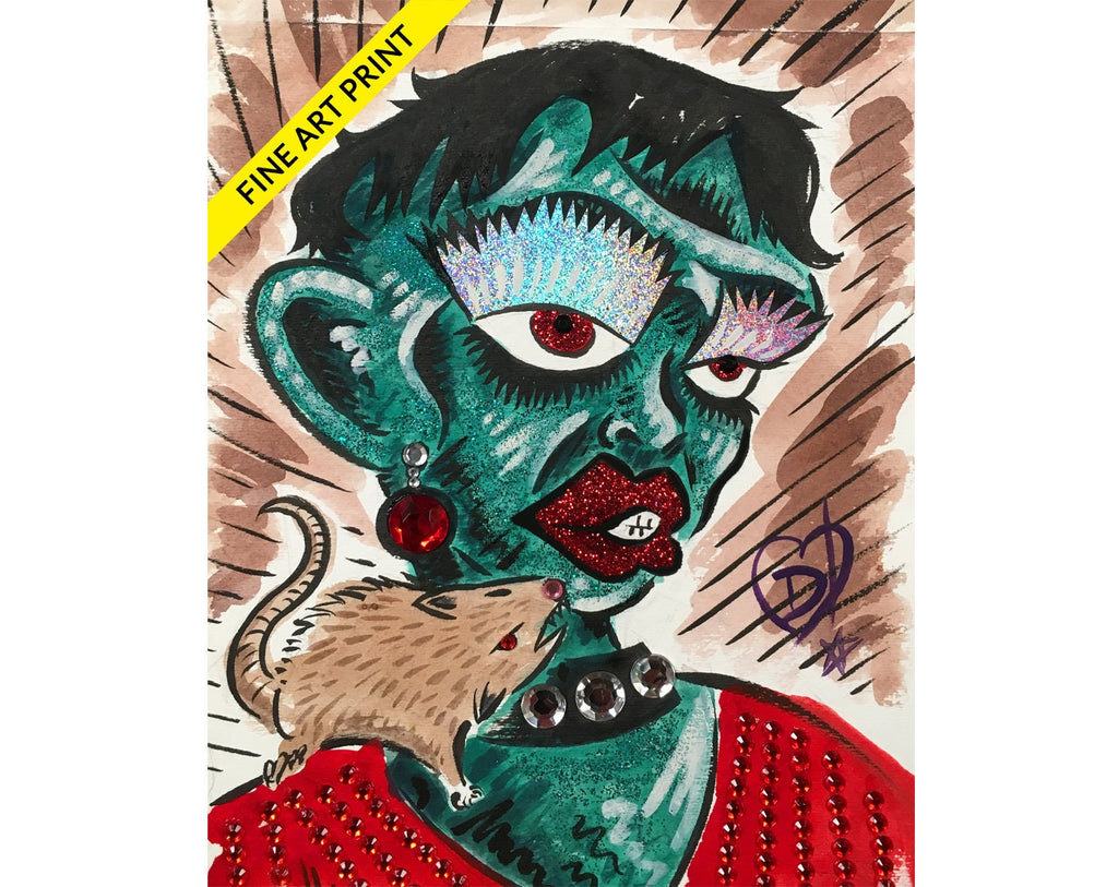 Fagenstein Fine Art Print by Disasterina