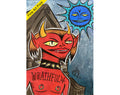 Wrathful Androgydemon - fine art print by Disasterina