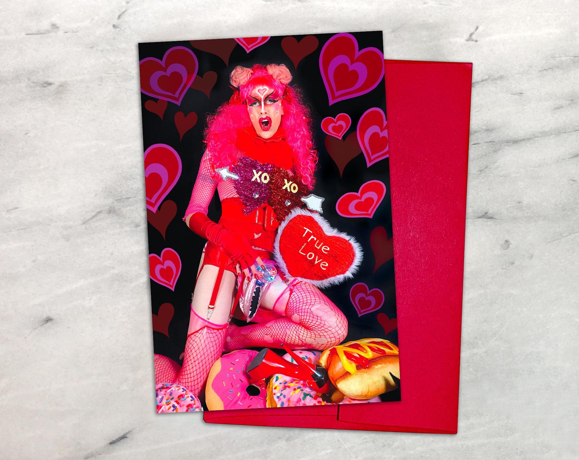 I Love You Sooo Muuch! Disasterina Valentine's Day Card