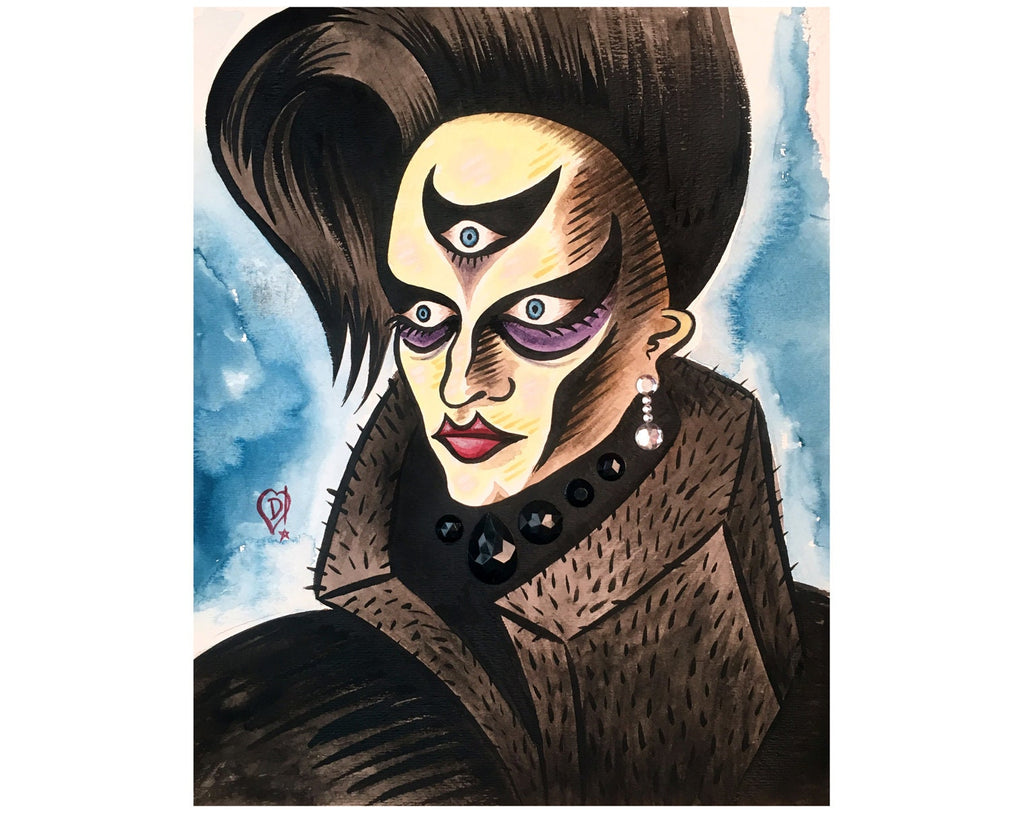 Felony Dodger Fine Art Print by Disasterina