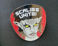 Astrud Aurelia Scalies Unite Enamel Pin