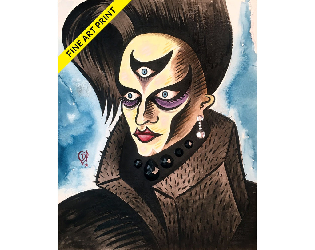 Felony Dodger Fine Art Print by Disasterina