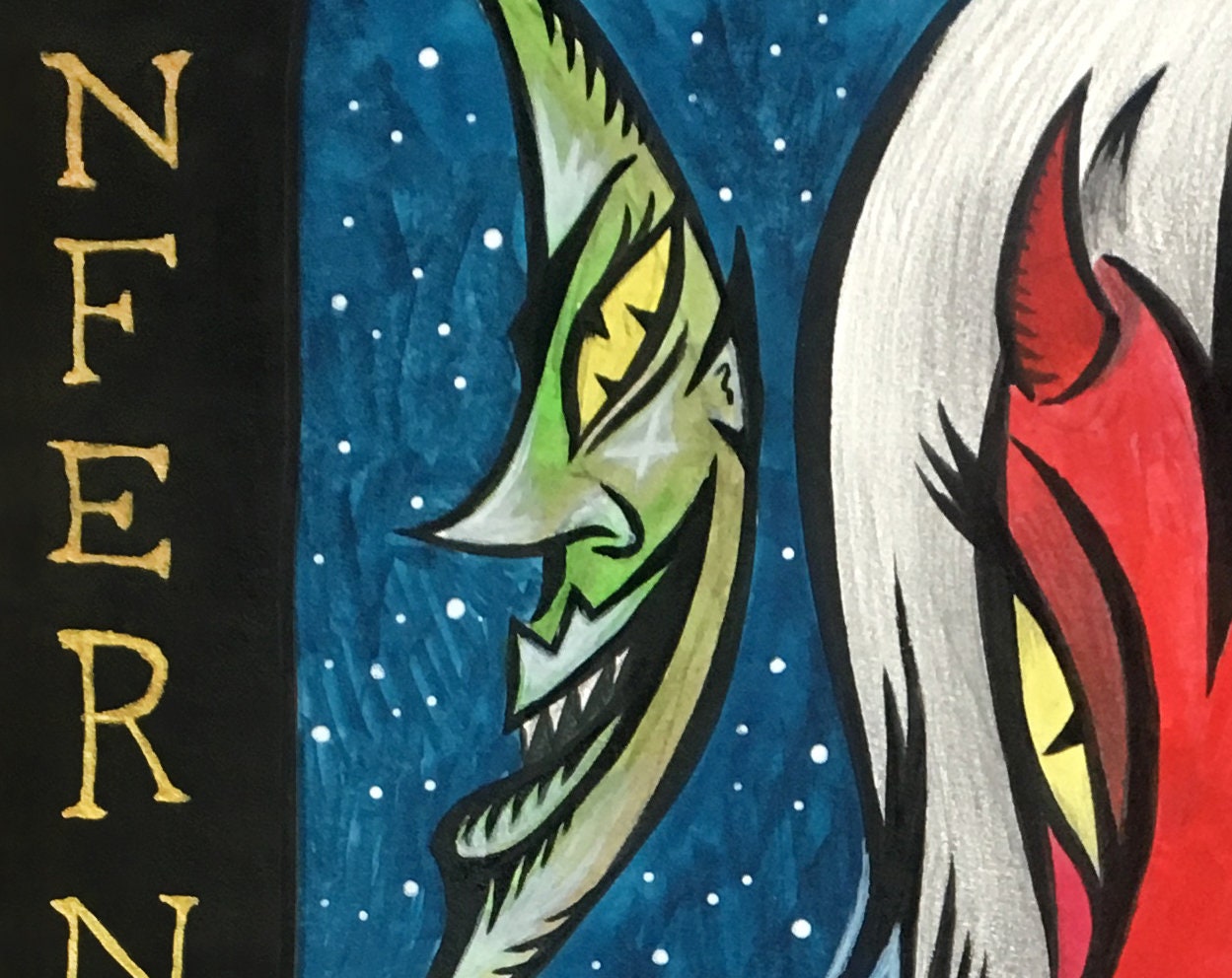 Infernal Order Of Androgydemons - Fine Art Print