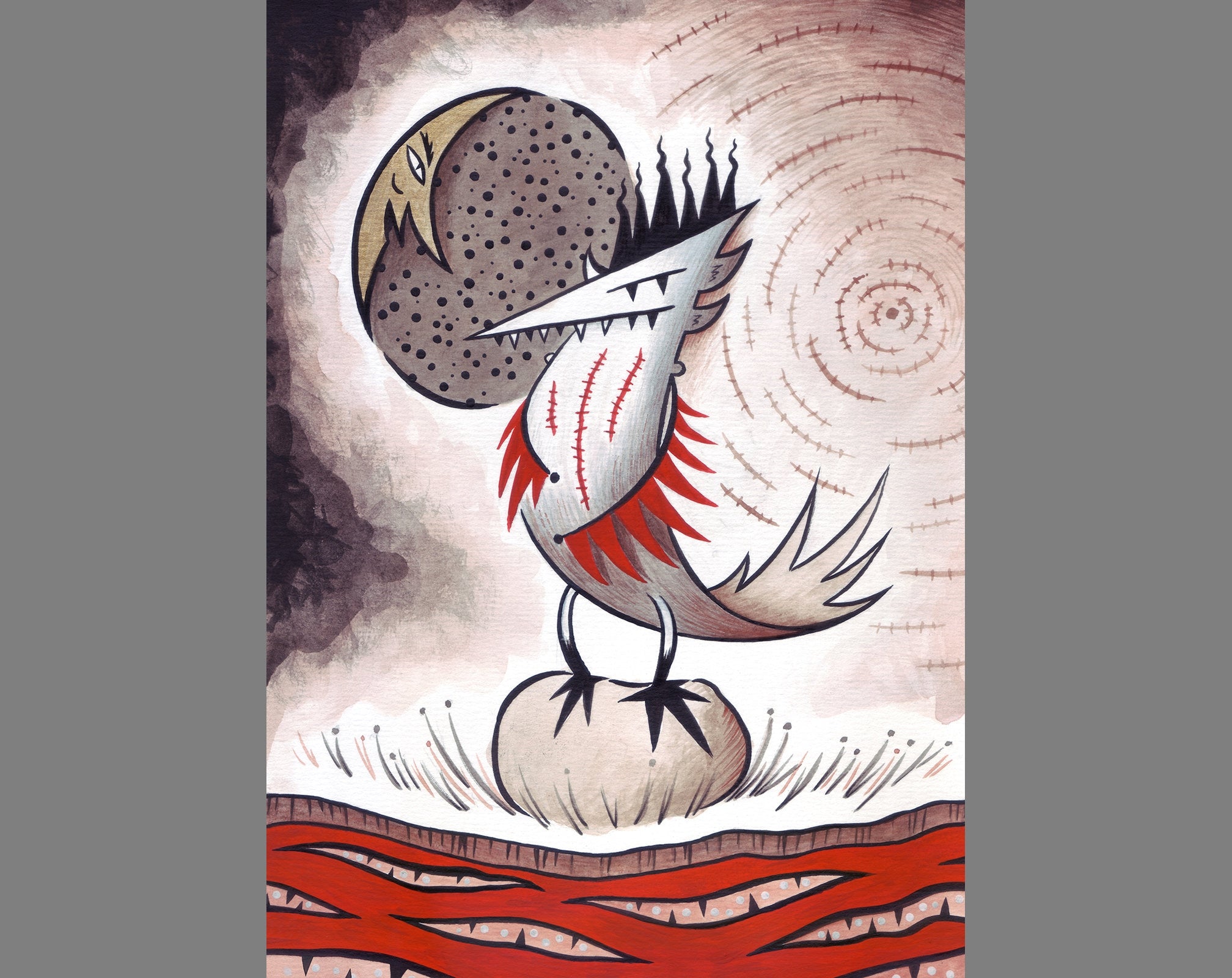 Goopish Plot - digital print by Shadowpuffs