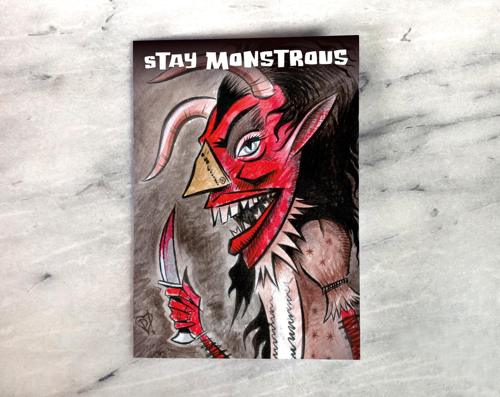 Stay Monstrous Greeting Card
