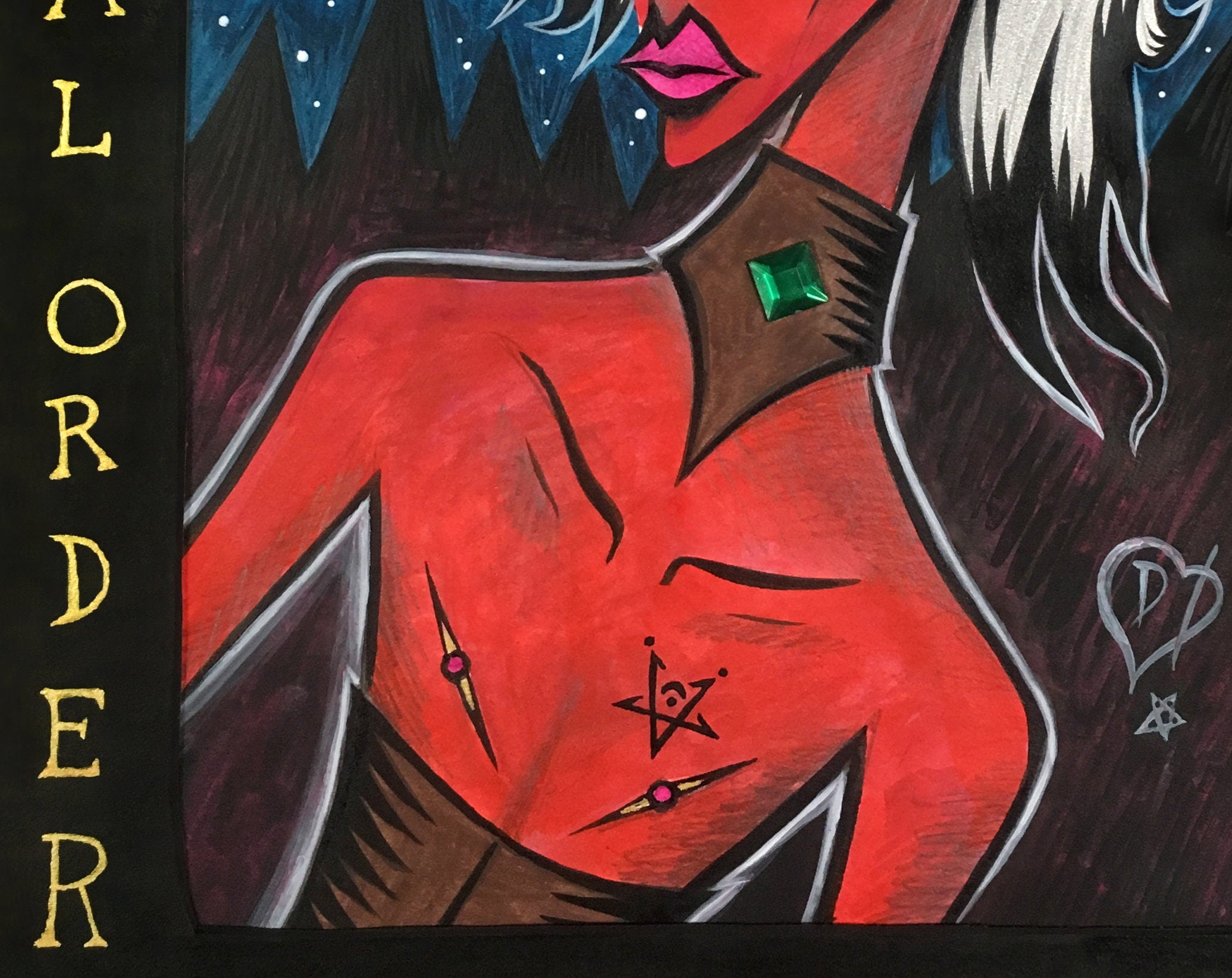 Infernal Order Of Androgydemons - Fine Art Print