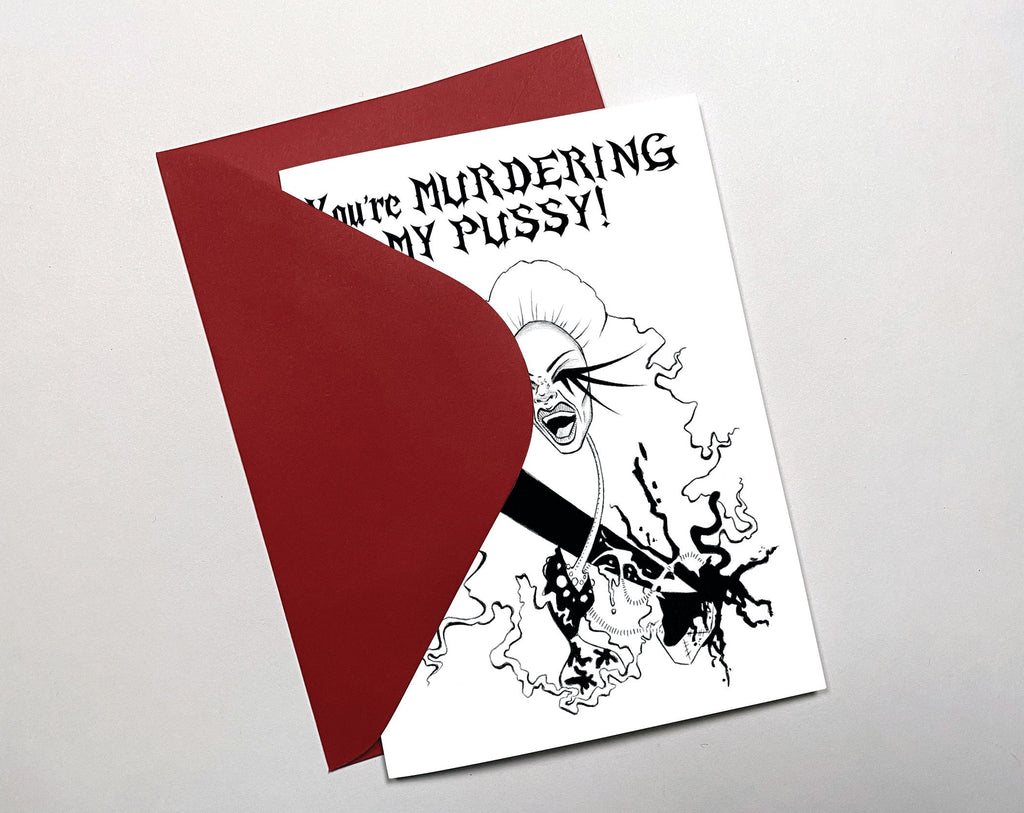 Disasterina Dragula Greeting Card by Nikinikill
