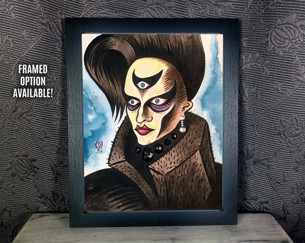 Felony Dodger Fine Art Print by Disasterina