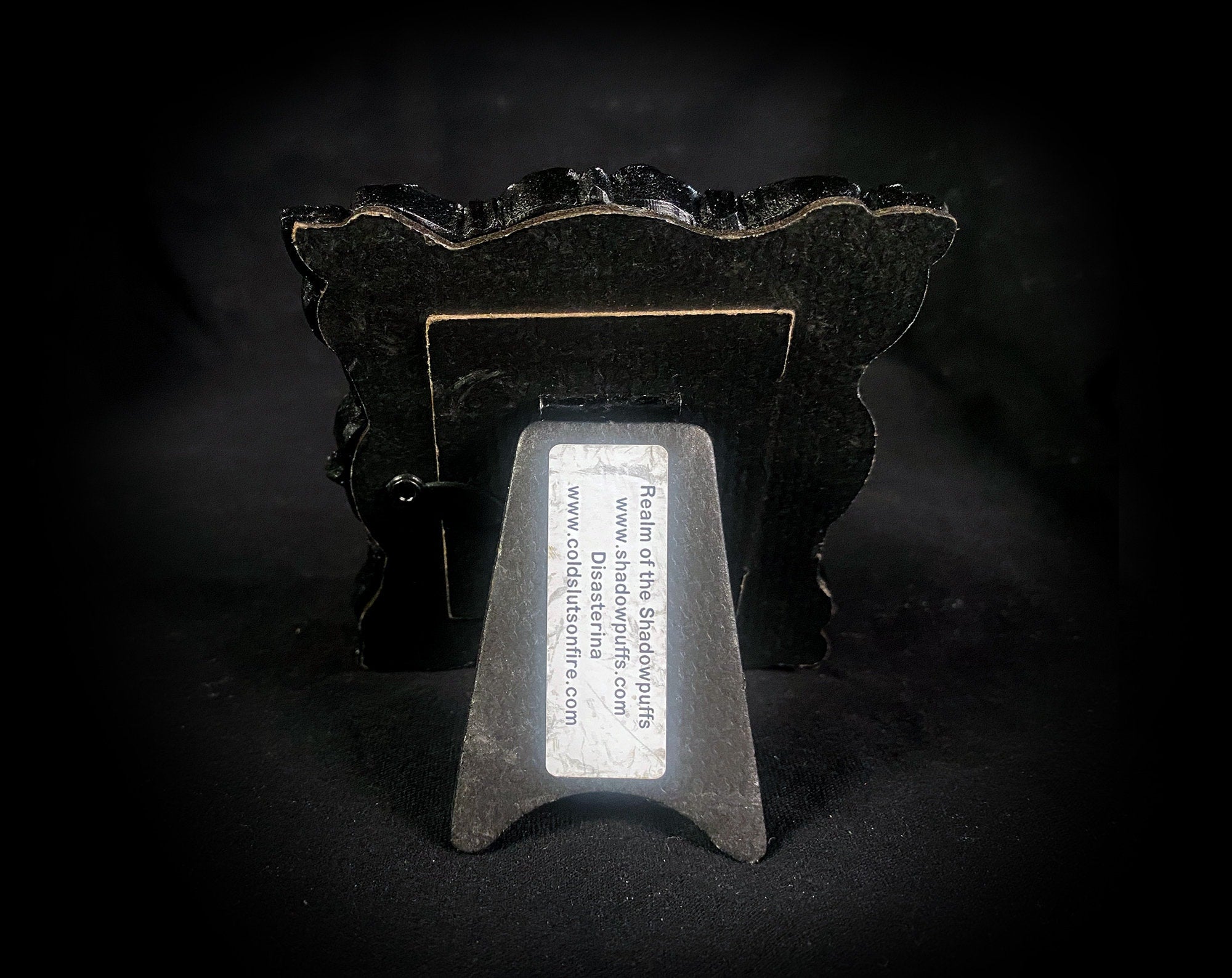 Demon King of Cats Tiny Demon Framed Print