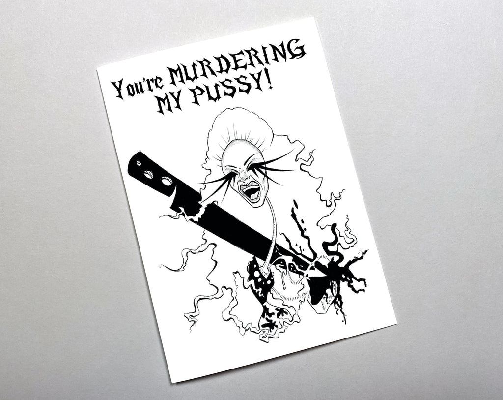 Disasterina Dragula Greeting Card by Nikinikill
