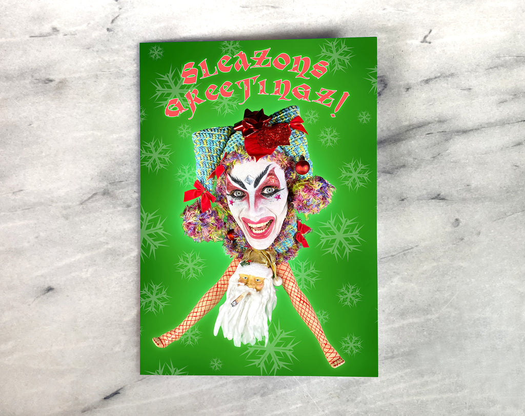 Sleazons Greetings Greeting Card