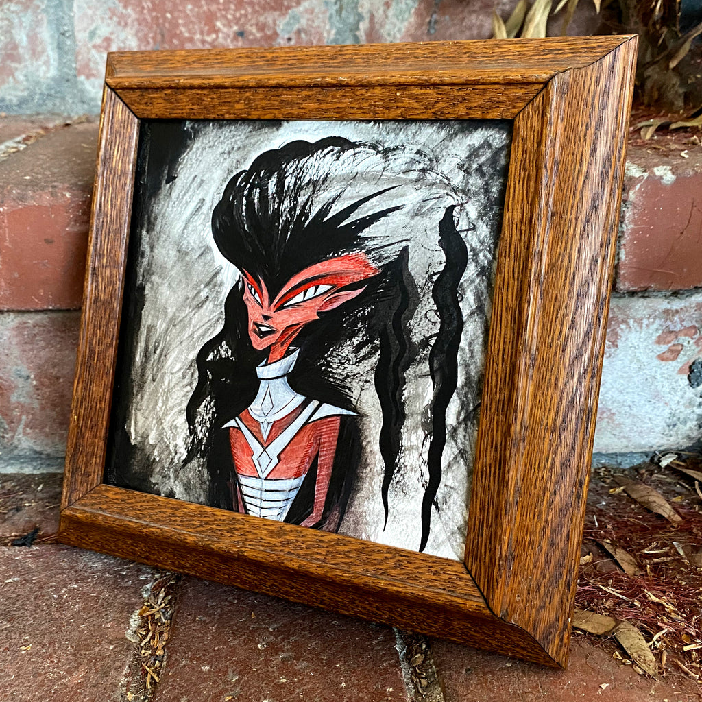 Demonaut - original painting by Disasterina