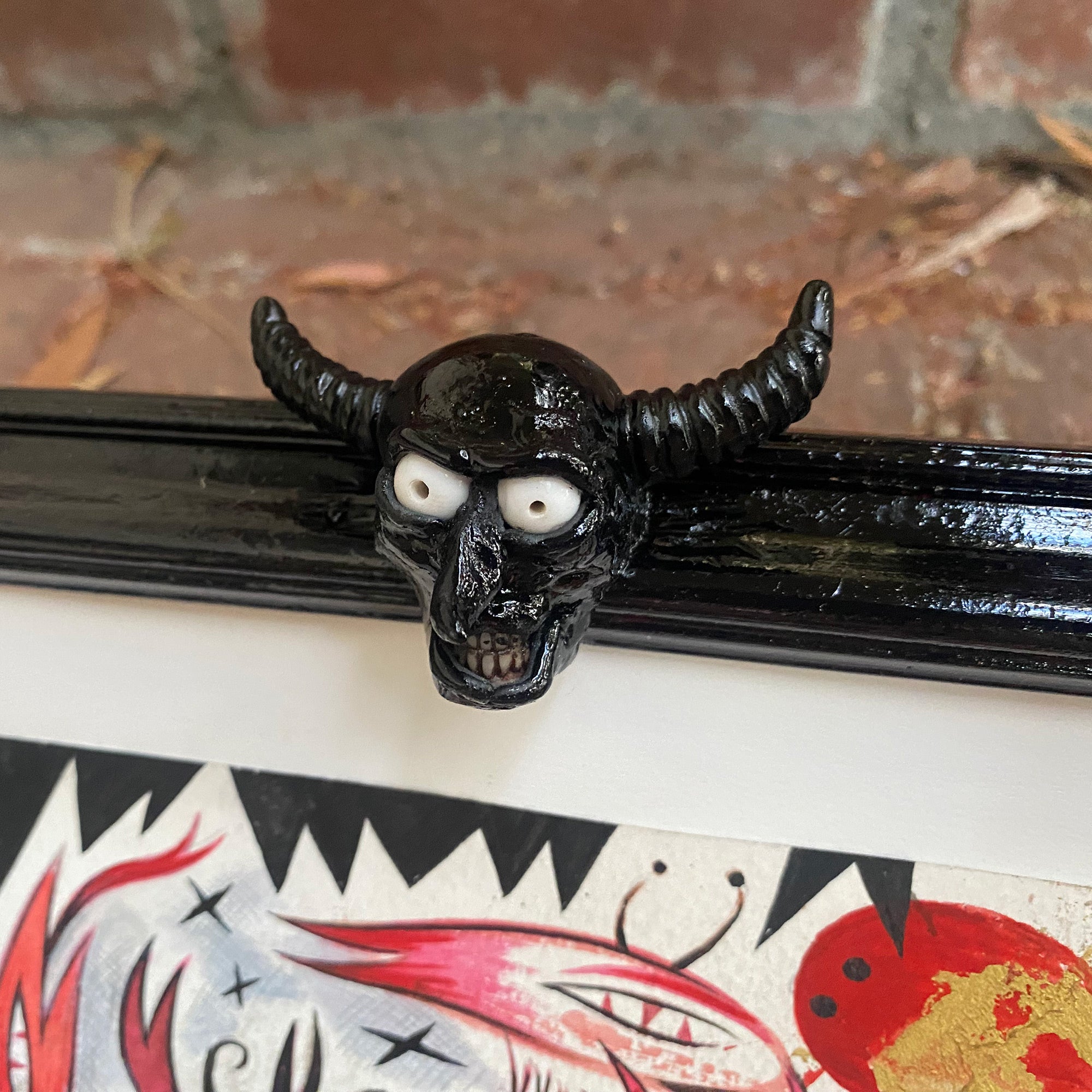 Pill Bringer - Original Painting by Disasterina