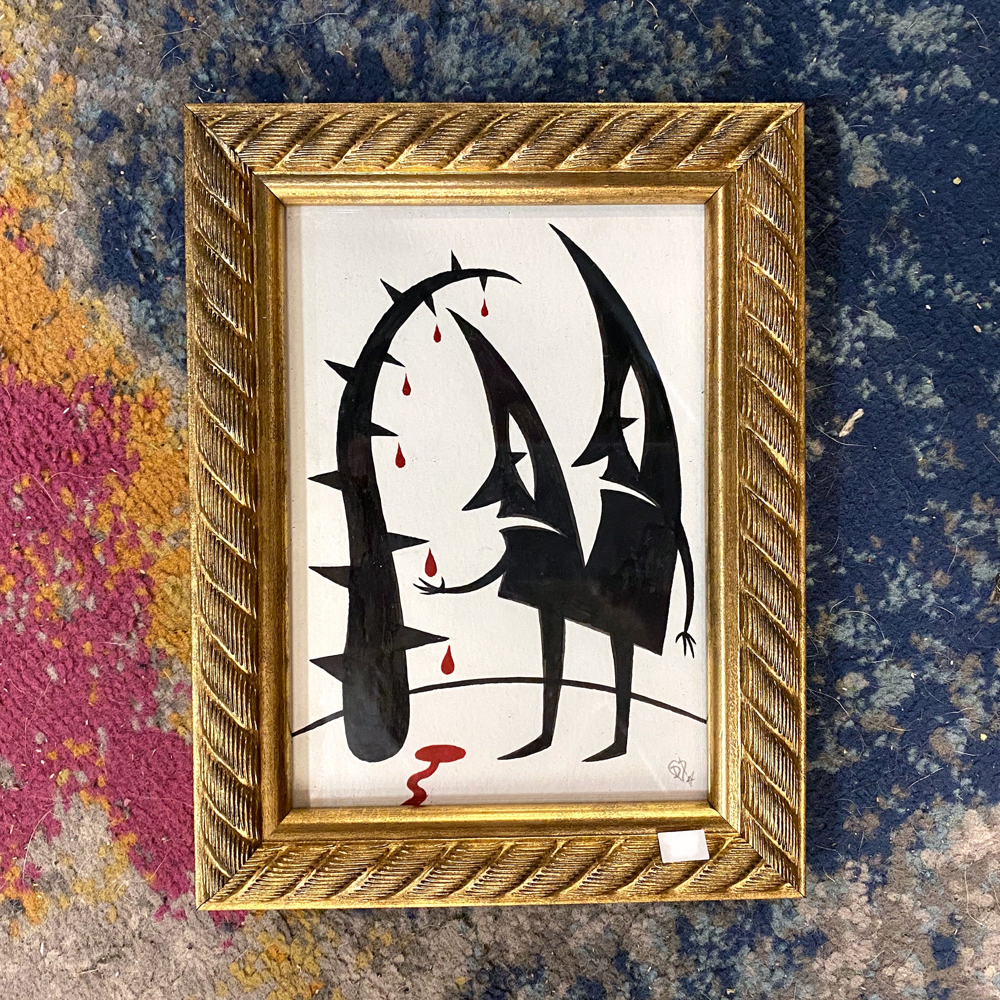 Thorn Bleeds painting by Disasterina