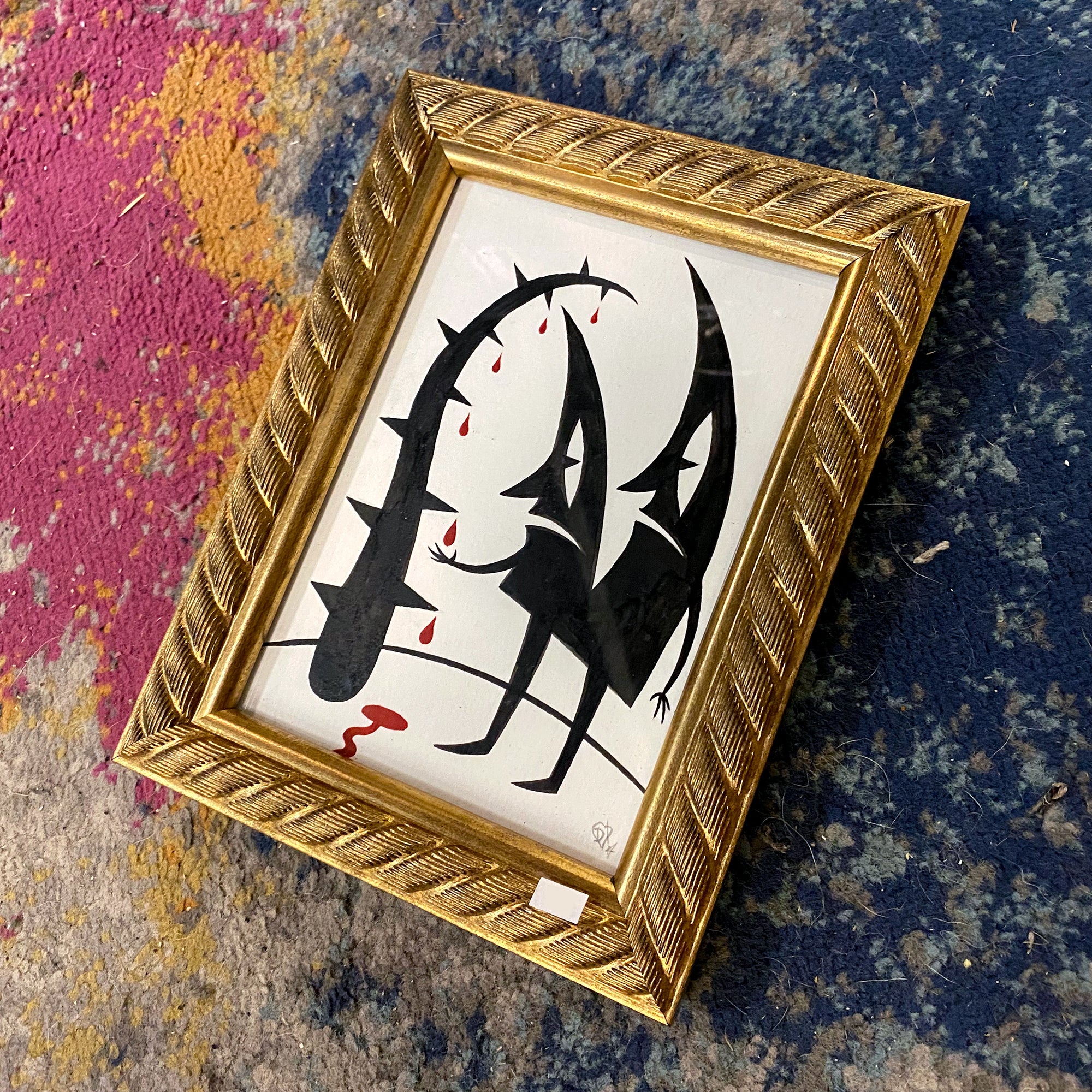 Thorn Bleeds painting by Disasterina
