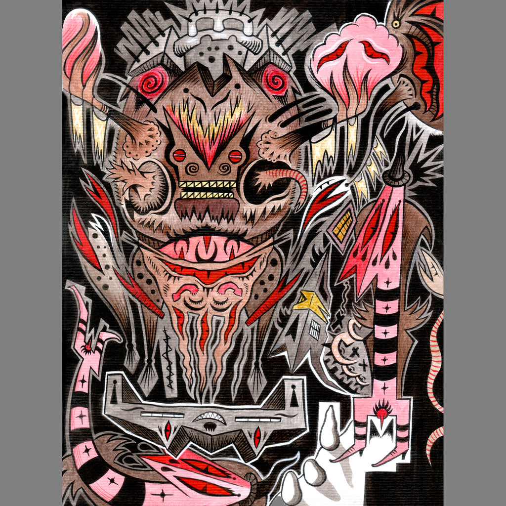 Hovering Beast - Fine Art Print
