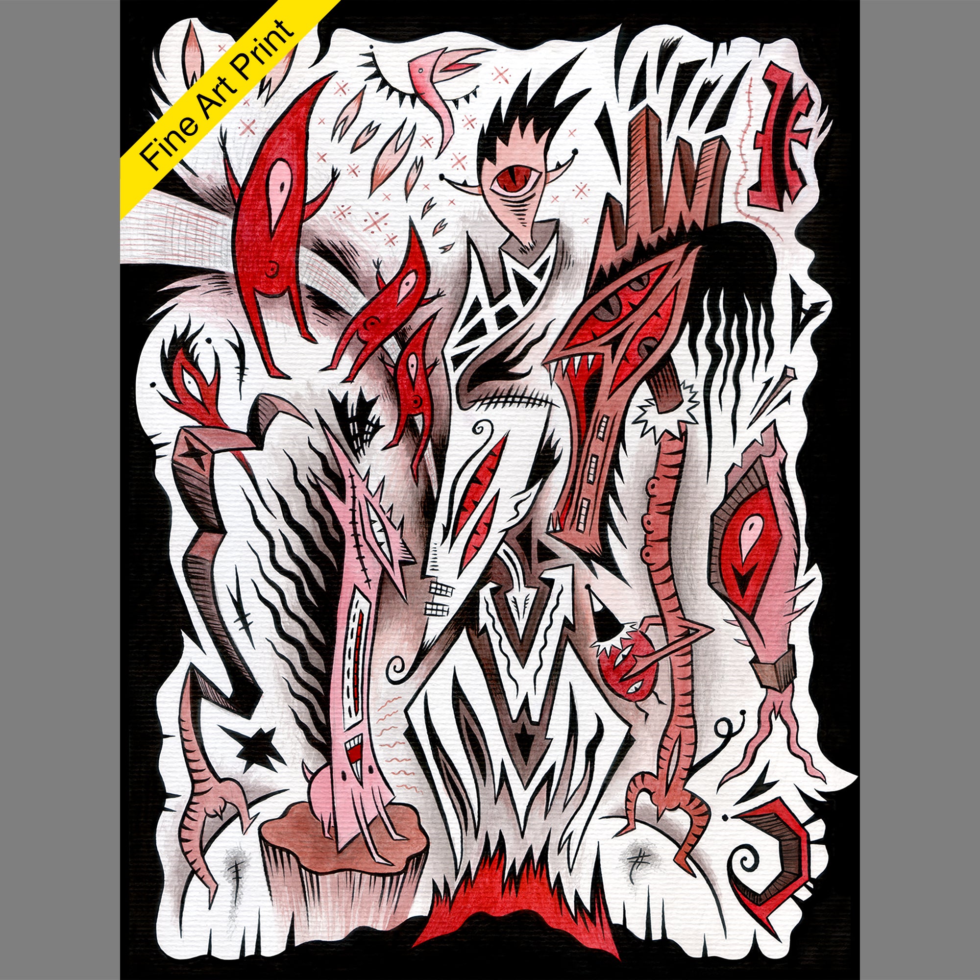 Spooky Action by Proxy - Digital Print
