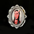 Finger Tiny Demon Framed Print